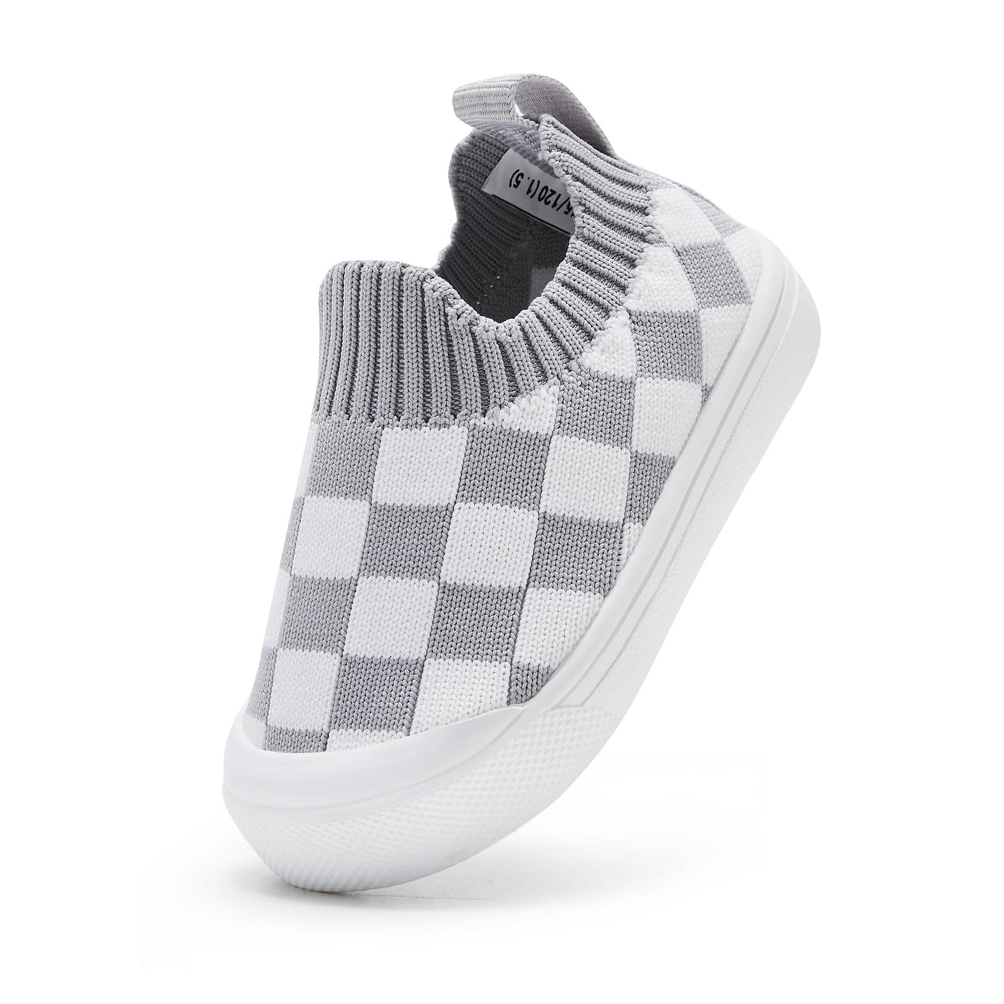 Baby Walking Shoes First Boy Girl Walker Infant Sock Tennis Mesh Sneakers Breathable 6 9 12 18 24 Months Grey Size 12-18 Months