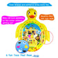 Infant Toys,Duck Tummy Baby Toys, Inflatable Play Mat Water Mat Baby Toys, Fun Early Development Activity Play Center For Newbor
