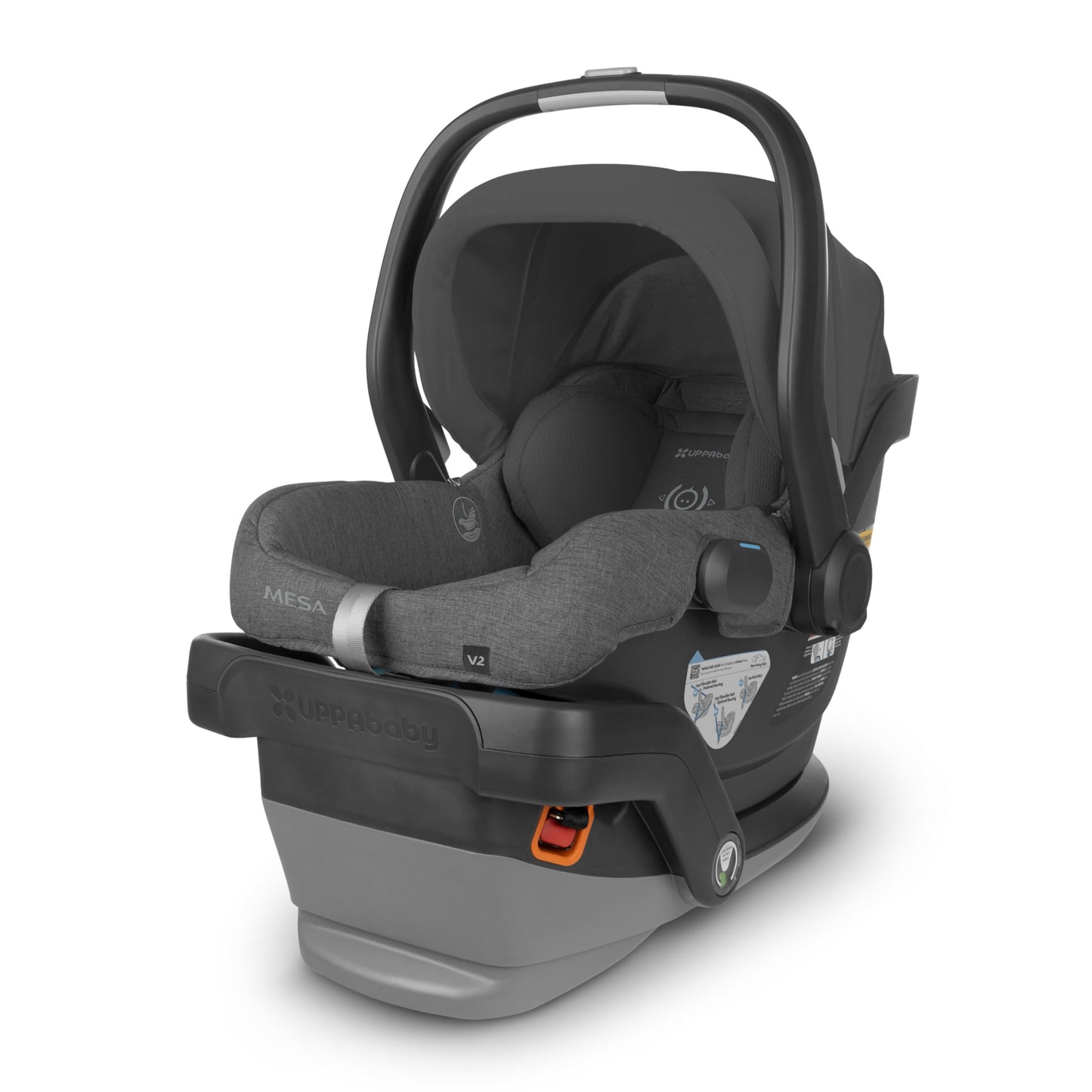 UPPAbaby Mesa V2 Infant Car Seat/Easy Installation/Innovative SmartSecure Technology/Base + Robust Infant Insert Included/Direct
