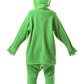 Canasour Unisex Anime Halloween Kids Green Frog Onesie For 10-12 Years Girls Boys One Piece Christmas Costume Party Cosplay Pyja