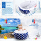 Relaxing Baby | Inflatable Baby Bathtub,Newborn Bathtub Seat For Infant,Non-Slip Baby Pool For Sitting Up,Foldable Toddler Tub S