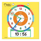 Teachers Choice Dry Erase Educational Teaching Clock | Large Demonstration Teaching Time Clock with Erasable Writing Surface