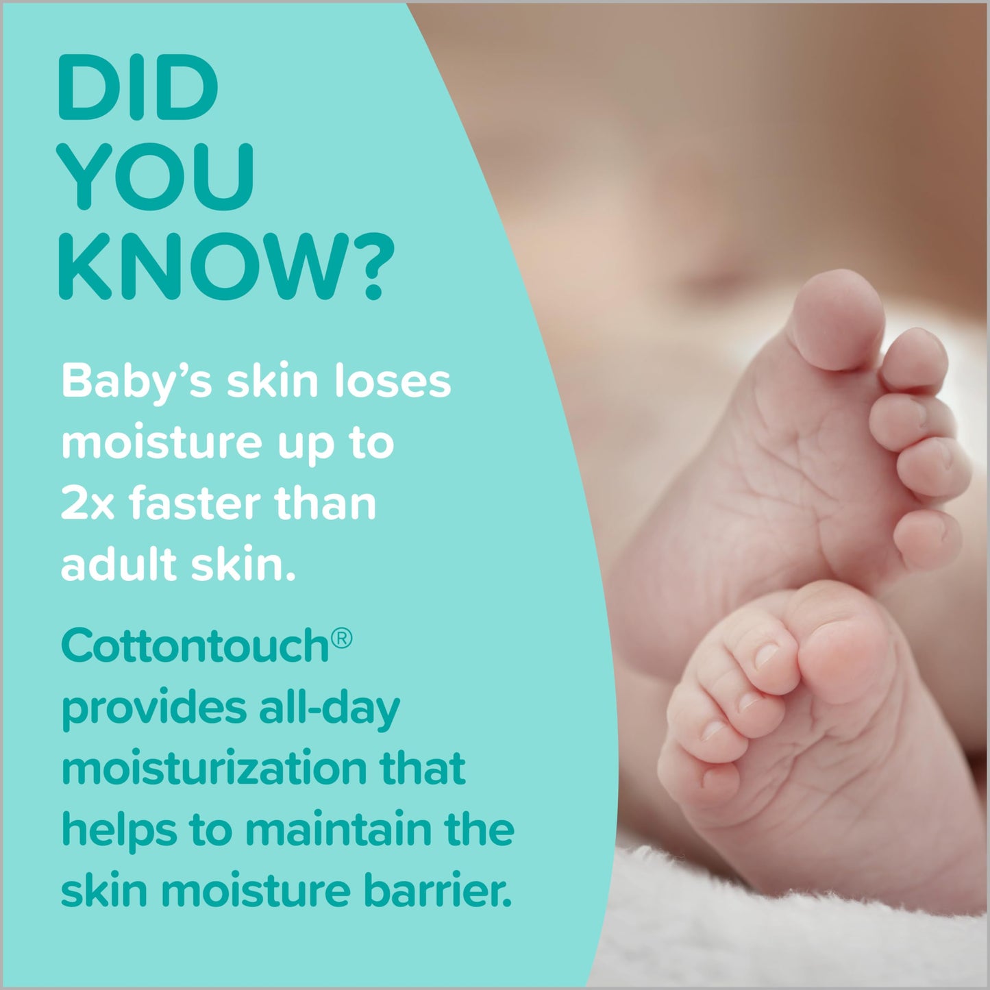 Johnson'S Cottontouch Newborn Baby Face And Body Lotion, Hypoallergenic Moisturization For Baby'S Skin, Made With Real Cotton, P