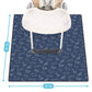 Baby Splat Mat For Under High Chair, 51 X 51 Inch Splash Mat, Waterproof And Washable Spill Mat, Anti-Slip Floor Protector, Safa