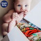 Simple Being Reusable Cloth Diapers, Double Gusset, One Size Adjustable, Washable Soft Absorbent, Waterproof Cover, Eco-Friendly