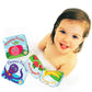 Floating Baby Bath Books - Bath Books for Babies, Infants - Waterproof, Mold-Free Bath Toys for Learning & Early Education (Set 
