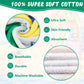 Mokani Kids Cotton Hooded Towels | Super Soft & Thick & Super Absorbent | 50' X 30' Beach Bath Swimming Towels For Girls Boys