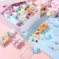 48 Pcs 4.5 Inch Baby Bottle Shower Favor Mini Plastic Candy Bottle Baby Shower Fillable Feeding Candy Box For Party Boy Girl Bir