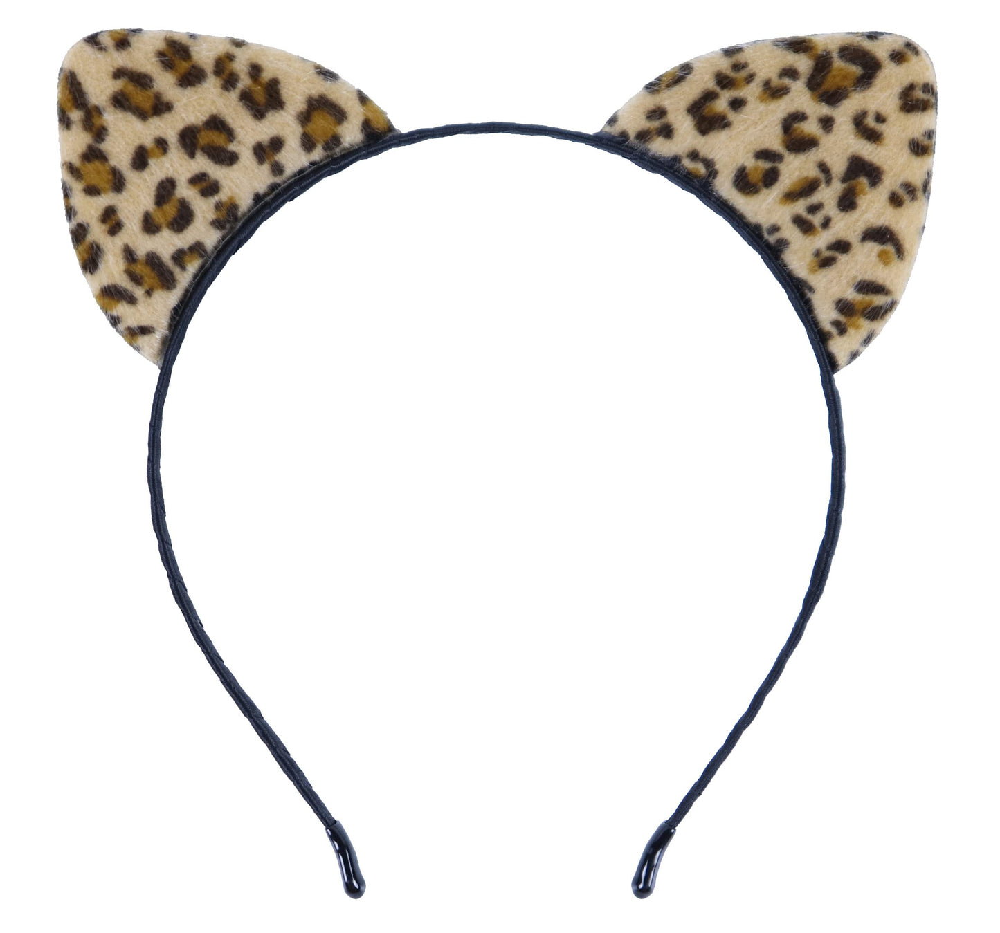 Bonnie Z. Leonardo Leopard Cat Ear Headband Furry Padded Leopard Ears Cat Leopard-F
