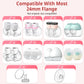Electric Breast Pump Flange Inserts 21 Mm 8Pcs For 24 Mm Shields Flange/Shield Of Most Pumps, Bpa Free Inserts,Hands-Freebreast