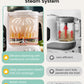 Grownsy Baby Food Maker With Steam Basket, One Step Baby Food Processor Steamer Puree Blender Grinder Mills Machine, Auto Cookin
