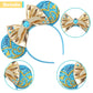 Mado Aladdin Mouse Ears Headband For Women, Girls, And Boys - Park Headbands (Jsm-Diamond)