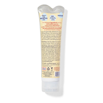 California Baby Calendula Cream (Unscented) | Soothing Baby Face Cream | 100% Plant-Based | Organic Calendula + Aloe Vera | Unsc