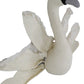 Ebros Gift Fiona Walker England Handmade Organic Baby Animal White Swan Head With Cascading Tail Feathers Wall Decor The Origina
