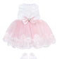 Taffy Baby Girl Newborn Pink Embroidered Princess Pageant Dress Gown 6 Piece Deluxe Set 3-6 Months