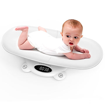 Simshine Digital Baby Scale Weight All Family, Weighing Newborn Wiggly Babies, Pets, Cat And Dog - Long Press Unit For 3 Seconds