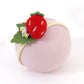 Agkvw Strawberry Hairband - Felt Strawberry Headband For Baby Girls, 1St Birthday Decorations, Baby Headband For New Born Shooti