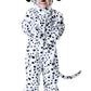 Toddler Dalmatian Costume Spotted Puppy Dog Onesie For Kids 2T