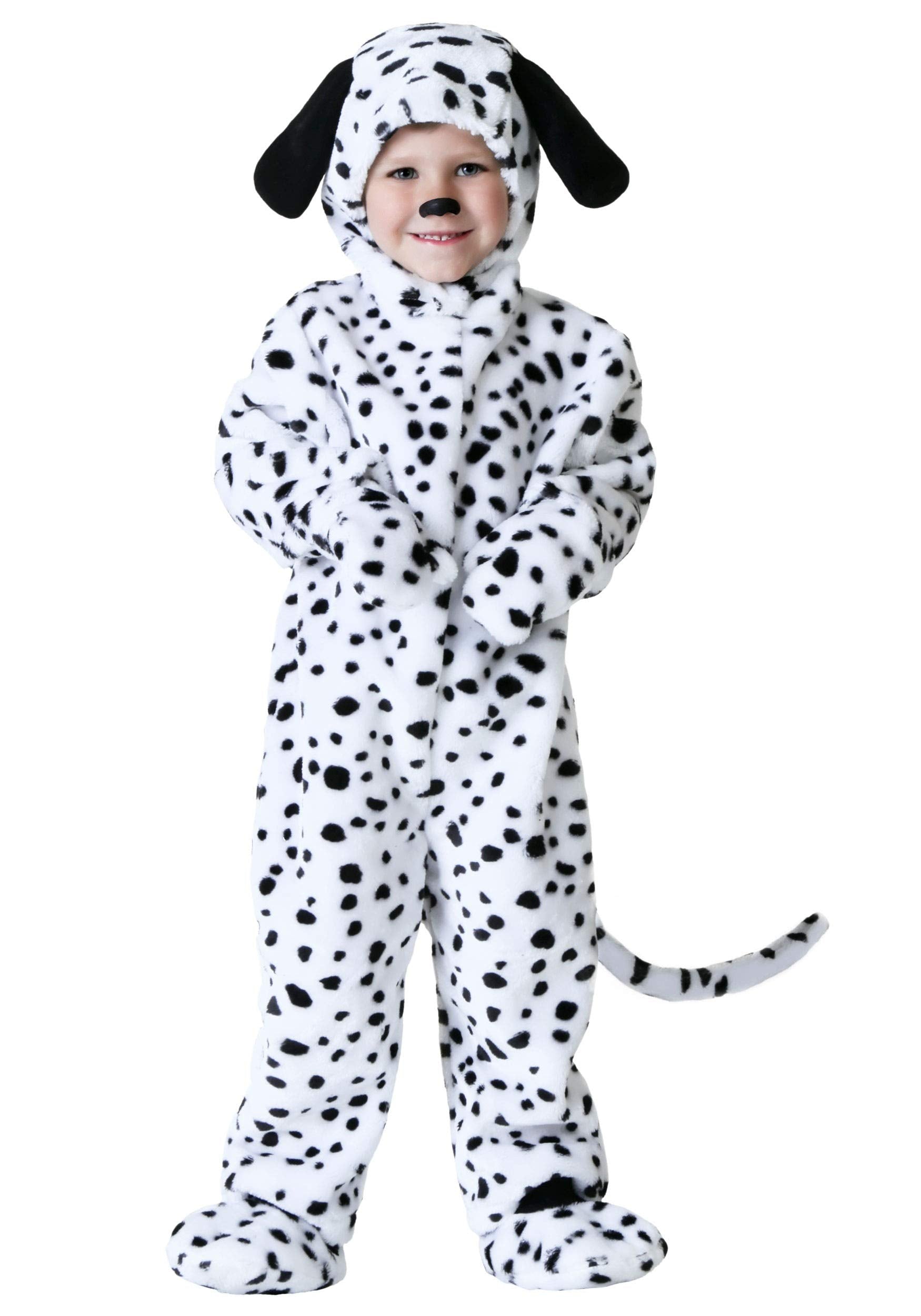 Toddler Dalmatian Costume Spotted Puppy Dog Onesie For Kids 2T