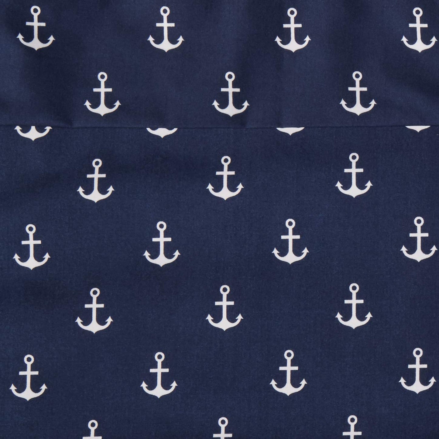 Amazon Basics Kid'S Soft Easy-Wash Lightweight Microfiber 3-Piece Sheet Set, Toddler, Navy, White Anchors