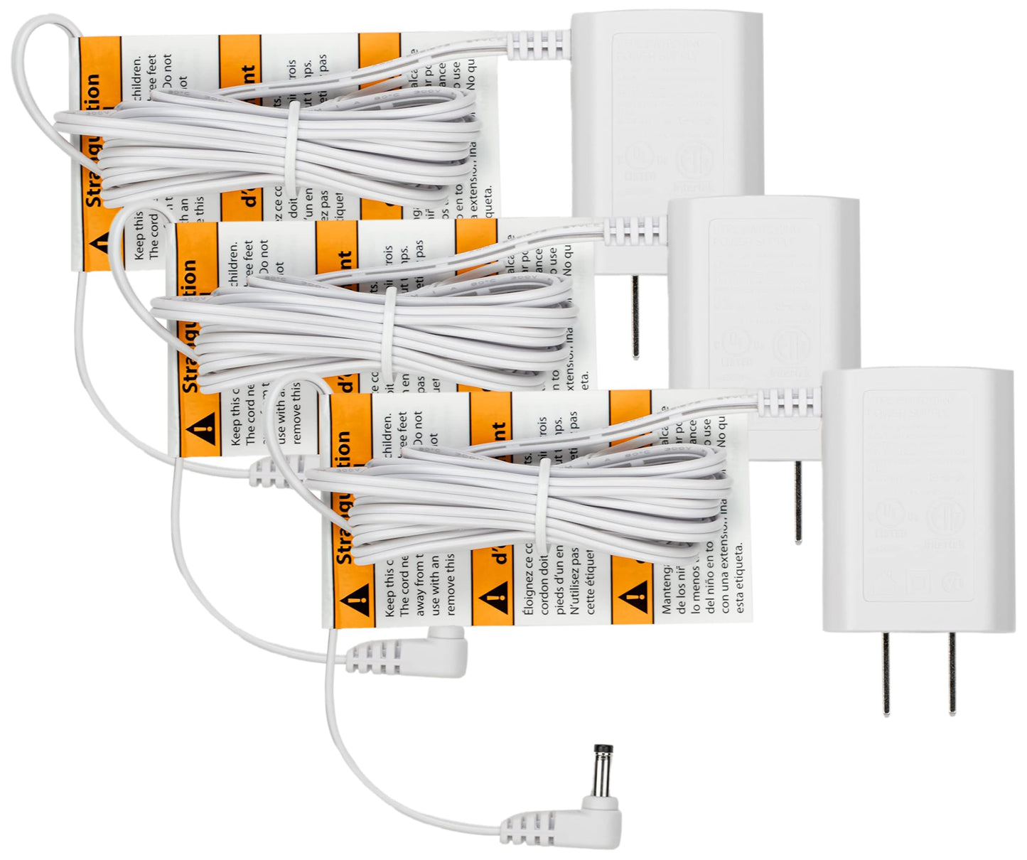 Vtech Replacement Power Cord For Audio Baby Monitor Dm111, Dm112, Dm112-2, Dm1411(Parent Unit Only), Dm221,Dm221-2, Dm1111, Dm11