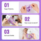 Audrwall Silicone Sleeves For Avent Natural Glass Baby Bottles, Bpa Free, Anti Breakage Baby Bottle Holder (Purple + White, 4 Ou