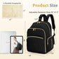 Miss Fong Diaper Bag Backpack - Baby Diaper Bag With Diaper Changing Pad Quilted Travel Diaper Backpack With 16 Pockets Waterpro