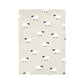 Hudson Baby Unisex Baby Flannel Burp Cloth 12Pk, Taupe Sheep, One Size