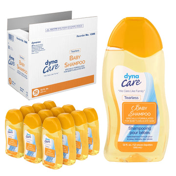 Dynarex Tearless Baby Shampoo, 12 Ounce (Pack Of 12)