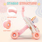 TOY Life 3 in 1 Baby Push Walker and Activity Center for Girl, Sit to Stand Walker for Babies 6-12 Months, Walking Toys with Mus