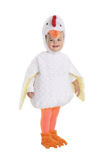 Underwraps Baby'S Chicken Belly-Babies, White, Medium