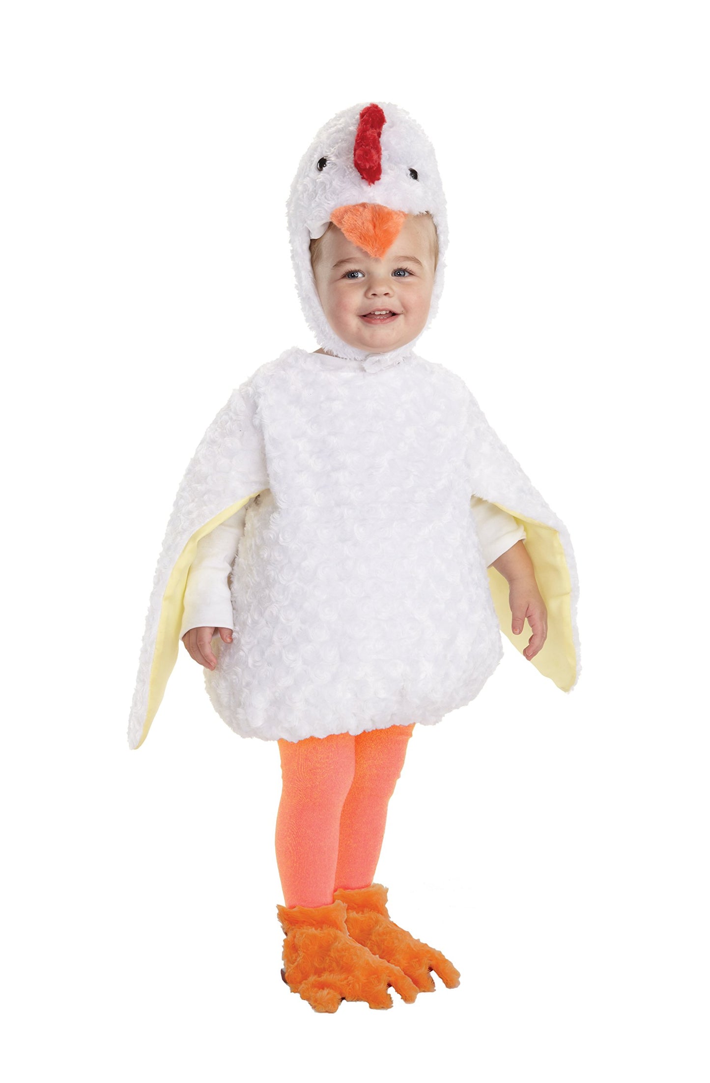 Underwraps Babys Chicken Belly-Babies, White, Medium
