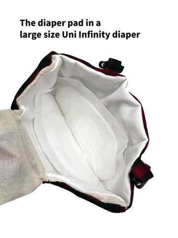 Chicken Diapers Disposable For Hens, Goose, Duck - Leakproof, Large, Unscented, Perfect Size To Fit In A Reusable Chicken Diaper