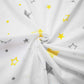 American Baby Company Printed 100% Natural Cotton Value Jersey Knit Fitted Pack N Play Playard Sheet, Golden Yellow Star, Soft B