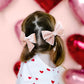 Velvet Hair Bows Alligator Clips For Girls Pink Bow Clip For Hair Bowknot Alligator Barrettes Baby Girls Hair Accessories Pink B