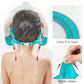 Funupup Baby Shower Cap For Kids, Baby Bath Shampoo Visor Cap Hair Washing Shield Adjustable Silicone Bath Hat For Toddler Girls