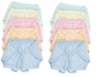Teddyify BabyS Cotton Cloth Diapers/Langot Washable And Reusable Nappies (Cotton Multicolor, U Shape)