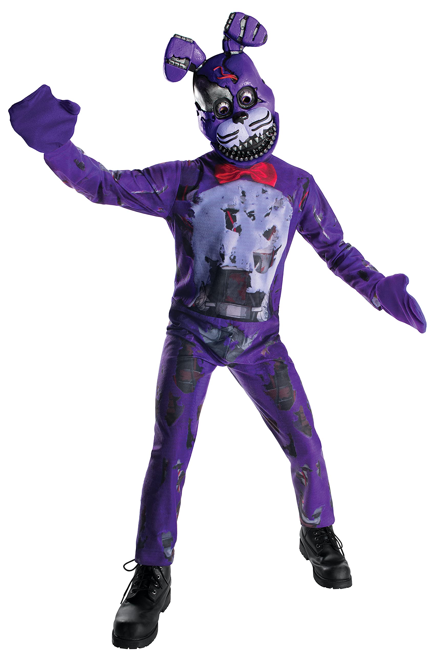 Rubie'S Boy'S Five Nights At Freddy'S Nightmare Bonnie The Rabbit Costume, Large, Multicolor