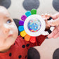 Baby Einstein Outstanding Opus The Octopus Sensory Rattle & Teether Multi-Use Toy, BPA Free & Chillable, 3 Months & up, Multicol