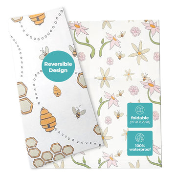 Motherly Haven Extra-Large Baby Play Mat, Waterproof Foam, Non-Toxic & Foldable, For Tummy Time, Crawling & Toddler Play, Indoor