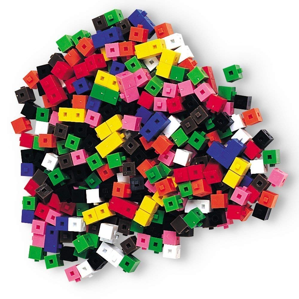 hand2mind Centimeter Cubes, Math Linking Cubes, Plastic Cubes, Snap Blocks, Color Sorting, Connecting Cubes, Math Manipulatives,