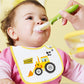 Maiwa 6 Pack Waterproof Cotton Baby Bibs With Snaps For Baby Boys Girls Teething Drooling And Feeding