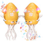 Vodolo 2pcs Magic Electric Dancing Octopus Toy with Led Light and Music,Baby Must Haves Tummy Time Baby Toys,Yellow