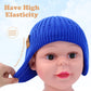 Poximi Baby Boy Winter Hat Toddler Warm Beanie Girl Knit Hats With Earflap Kid Cute Earmuffs Blue