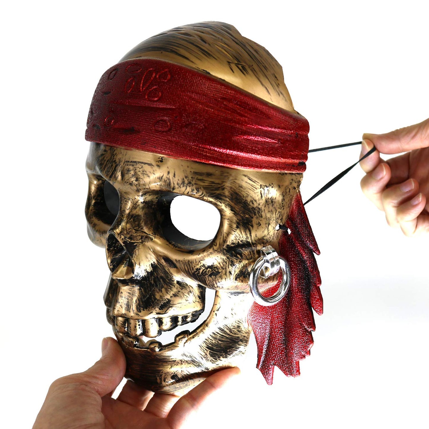 Giftexpress Kids Pirate Costume - 10 Piece Deluxe Halloween Accessories Role Play Set