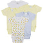 Short Sleeve One Piece 5 Pack