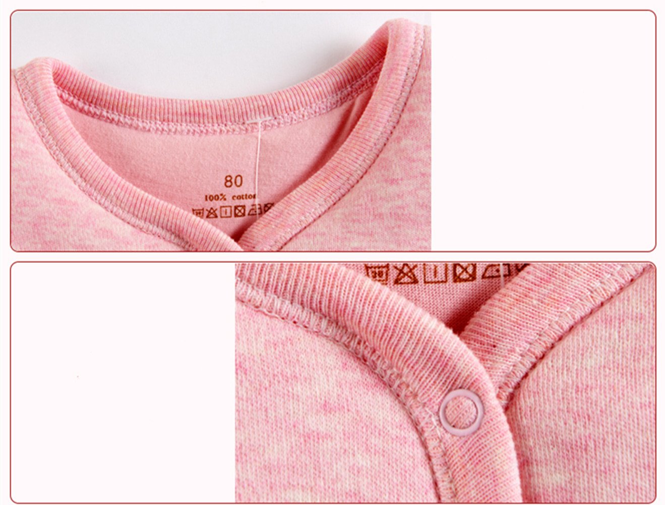 Monvecle Baby Warm Vests Unisex Infant To Toddler Padded Waistcoat (18-24 Months, Pink)