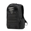 Tbg - Mens Tactical Diaper Bag Backpack W/Built-In Changing Mat, Stroller Strap (Black 4Th Gen)
