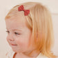 Jollybows 20Pcs Baby Girl Bow Headbands Newborn Nylon Hairband 2' Neutral Linen Infant Hair Bows