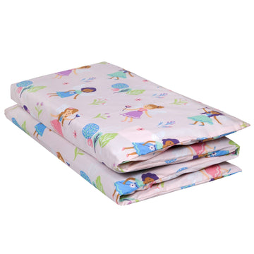 Wildkin Kids Nap Mat Cover For Boys & Girls, Sewn-In Flap Design Rest Mat Cover, Perfect For Preschool And Daycare, Fits Our Vin